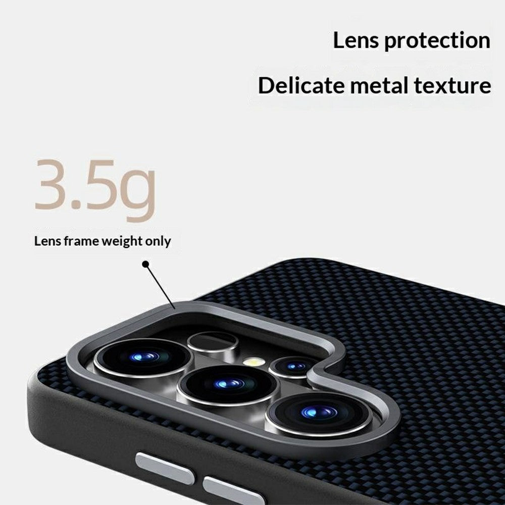 ABEEL For Samsung Galaxy S26+ Magnetic Case Printed PC TPU Aluminum Alloy Leather Phone Cover