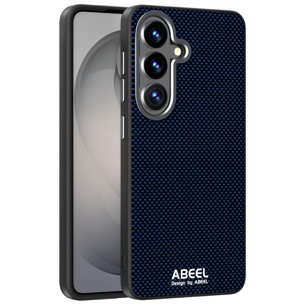 ABEEL For Samsung Galaxy S26+ Magnetic Case Printed PC TPU Aluminum Alloy Leather Phone Cover