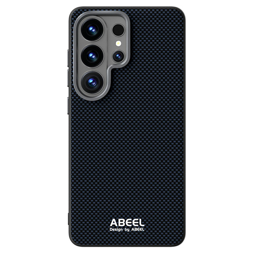ABEEL Til Samsung Galaxy S26 Ultra Magnetisk Cover Trykt PC TPU Aluminiumslegering Læder Telefoncover