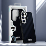 ABEEL Til Samsung Galaxy S26 Ultra Magnetisk Cover Trykt PC TPU Aluminiumslegering Læder Telefoncover
