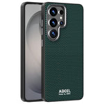 ABEEL Til Samsung Galaxy S26 Ultra Magnetisk Cover Trykt PC TPU Aluminiumslegering Læder Telefoncover