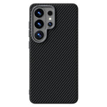 ABEEL til Samsung Galaxy S26 Ultra magnetisk cover kulfibertekstur TPU PC PU telefonbagcover