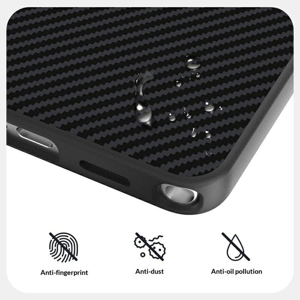 ABEEL til Samsung Galaxy S26 Ultra magnetisk cover kulfibertekstur TPU PC PU telefonbagcover