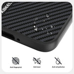 ABEEL Til OnePlus 15R 5G Magnetisk Etui PC + TPU + Aluminiumslegering + PU Læder Slankt Telefon Bagcover