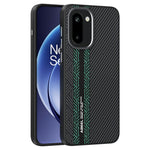 ABEEL Til OnePlus 15R 5G Magnetisk Etui PC + TPU + Aluminiumslegering + PU Læder Slankt Telefon Bagcover
