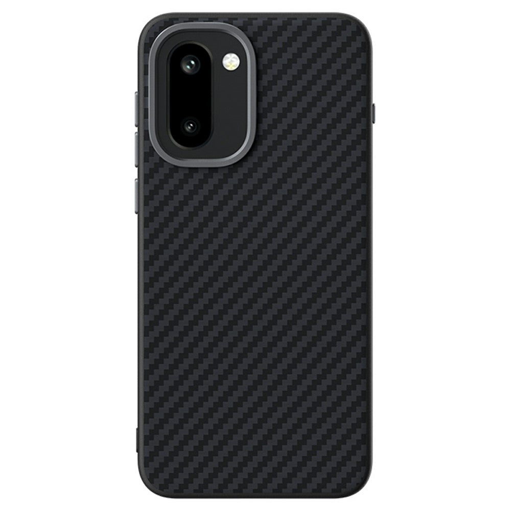 ABEEL För OnePlus 15R 5G Magnetiskt Skal Brett Kolfiberstruktur mobil Baksida
