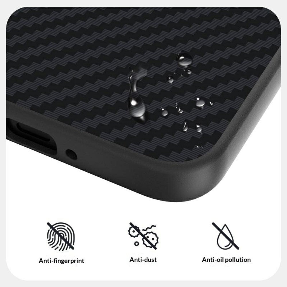 ABEEL För OnePlus 15R 5G Magnetiskt Skal Brett Kolfiberstruktur mobil Baksida