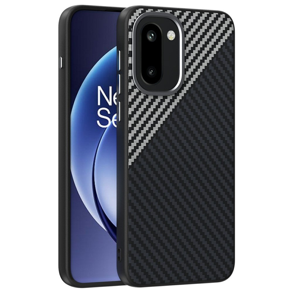 ABEEL Til OnePlus 15R 5G Magnetisk Etui Kulfiberstruktur Telefon Bagcover