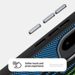 ABEEL Magnetiskt Skal För OnePlus 15R 5G Mikropräglad 6D-tryckt PC TPU Aluminiumlegering Läder mobilskal