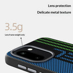 ABEEL Magnetiskt Skal För OnePlus 15R 5G Mikropräglad 6D-tryckt PC TPU Aluminiumlegering Läder mobilskal