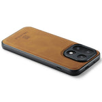 DG.MING For OnePlus 15 5G Case PU Leather Covered PC + TPU Hybrid Phone Shell