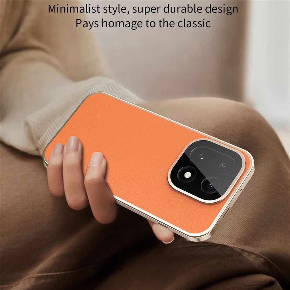 OnePlus 15 5G-skal, magnetisk ram, framsida, härdat glas, läder, PC, baksida, mobilskal