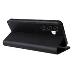 Til Samsung Galaxy A57 5G Etui RFID-blokerende PU-læder Telefonpung Cover