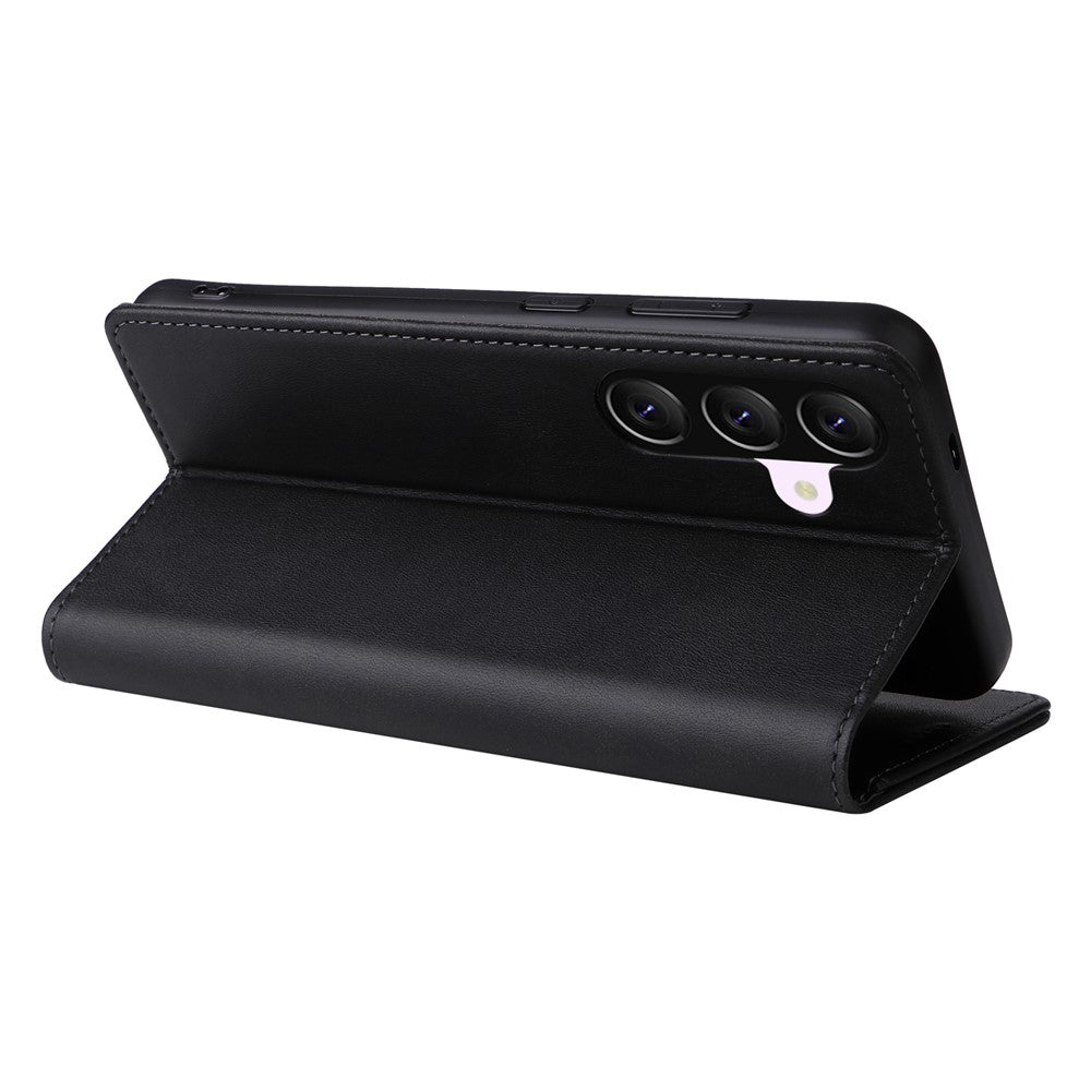 Til Samsung Galaxy A57 5G Etui RFID-blokerende PU-læder Telefonpung Cover