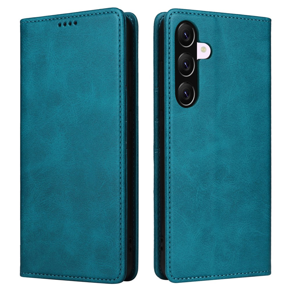 Til Samsung Galaxy A57 5G Etui RFID-blokerende PU-læder Telefonpung Cover