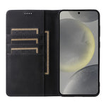 Samsung Galaxy S26+ Fodral RFID-blockerande PU-läder plånboksfodral