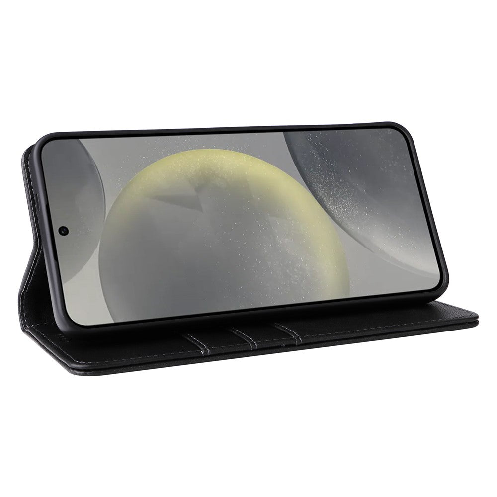 Samsung Galaxy S26+ Fodral RFID-blockerande PU-läder plånboksfodral