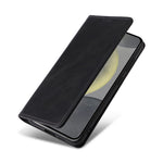 Samsung Galaxy S26+ Fodral RFID-blockerande PU-läder plånboksfodral