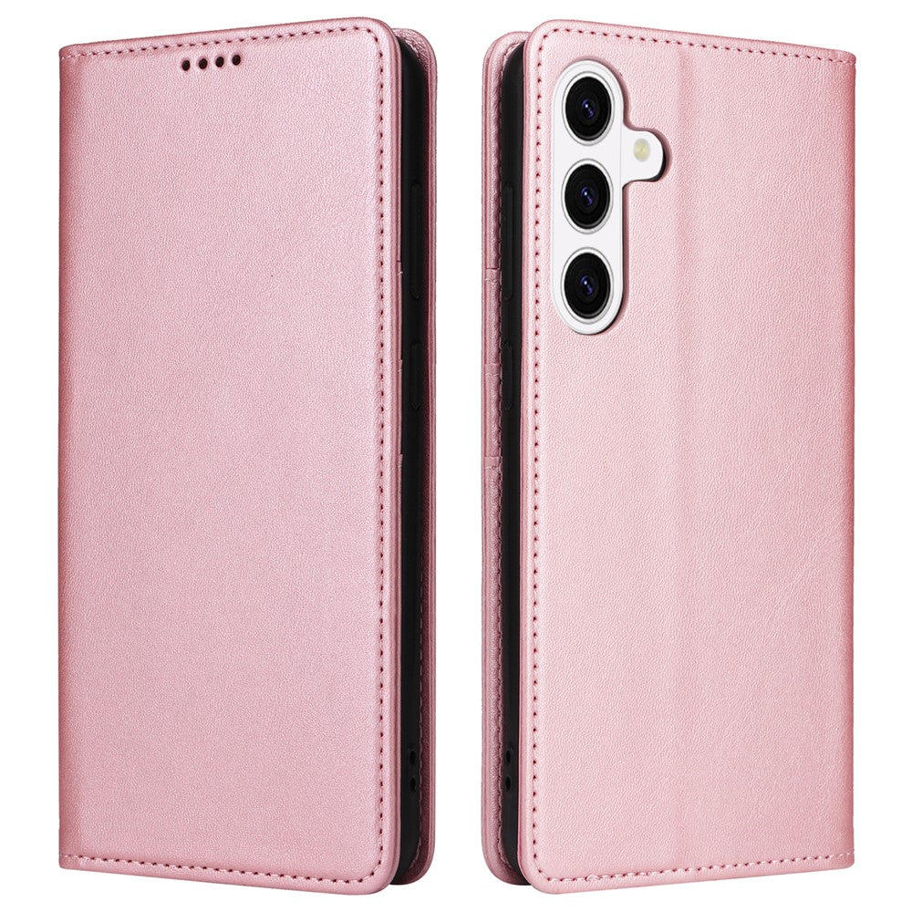 Samsung Galaxy S26+ Fodral RFID-blockerande PU-läder plånboksfodral