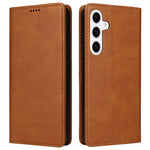 Samsung Galaxy S26+ Fodral RFID-blockerande PU-läder plånboksfodral