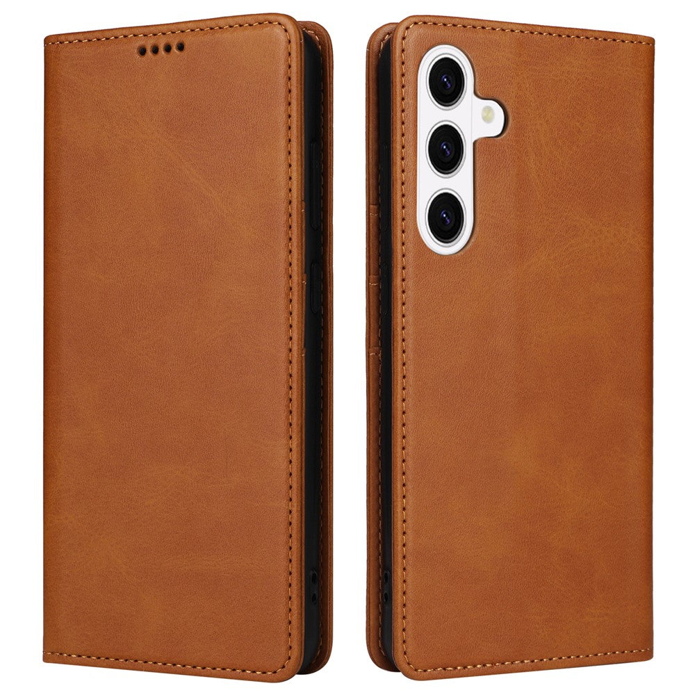 Samsung Galaxy S26+ Fodral RFID-blockerande PU-läder plånboksfodral