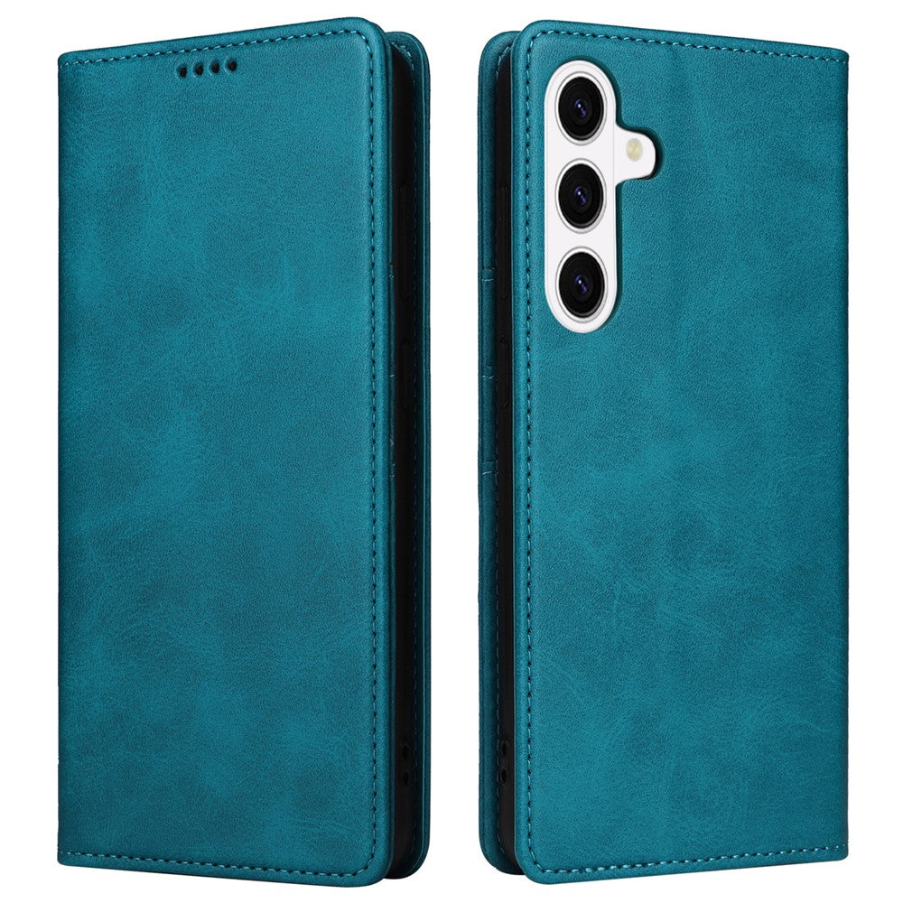 Samsung Galaxy S26+ Fodral RFID-blockerande PU-läder plånboksfodral