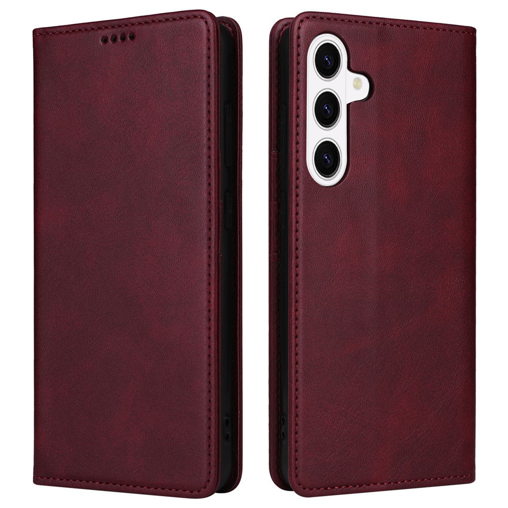 Samsung Galaxy S26+ Fodral RFID-blockerande PU-läder plånboksfodral