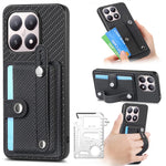 For Xiaomi 15T Case Wristband Anti-Drop Leather Back Cover Card Holder