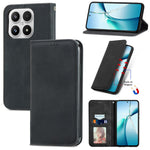 For Xiaomi 17 Leather Case with Card Holder Magnetic Absorption Phone Cover