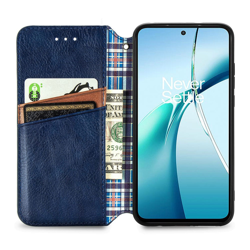 For Xiaomi 17 Case Rhombus Imprint PU Leather Wallet Phone Cover