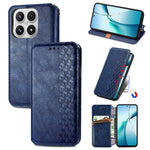 For Xiaomi 17 Case Rhombus Imprint PU Leather Wallet Phone Cover