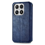 For Xiaomi 17 Case Rhombus Imprint PU Leather Wallet Phone Cover