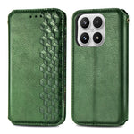 For Xiaomi 17 Case Rhombus Imprint PU Leather Wallet Phone Cover