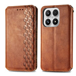 For Xiaomi 17 Case Rhombus Imprint PU Leather Wallet Phone Cover