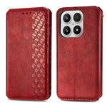 For Xiaomi 17 Case Rhombus Imprint PU Leather Wallet Phone Cover