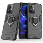For Xiaomi Redmi Note 12 5G (Global) / (India) / (China) / Poco X5 5G Ring Holder Kickstand Phone Case Fall Resistant Hard PC+Soft TPU Hybrid Cover