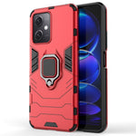 For Xiaomi Redmi Note 12 5G (Global) / (India) / (China) / Poco X5 5G Ring Holder Kickstand Phone Case Fall Resistant Hard PC+Soft TPU Hybrid Cover