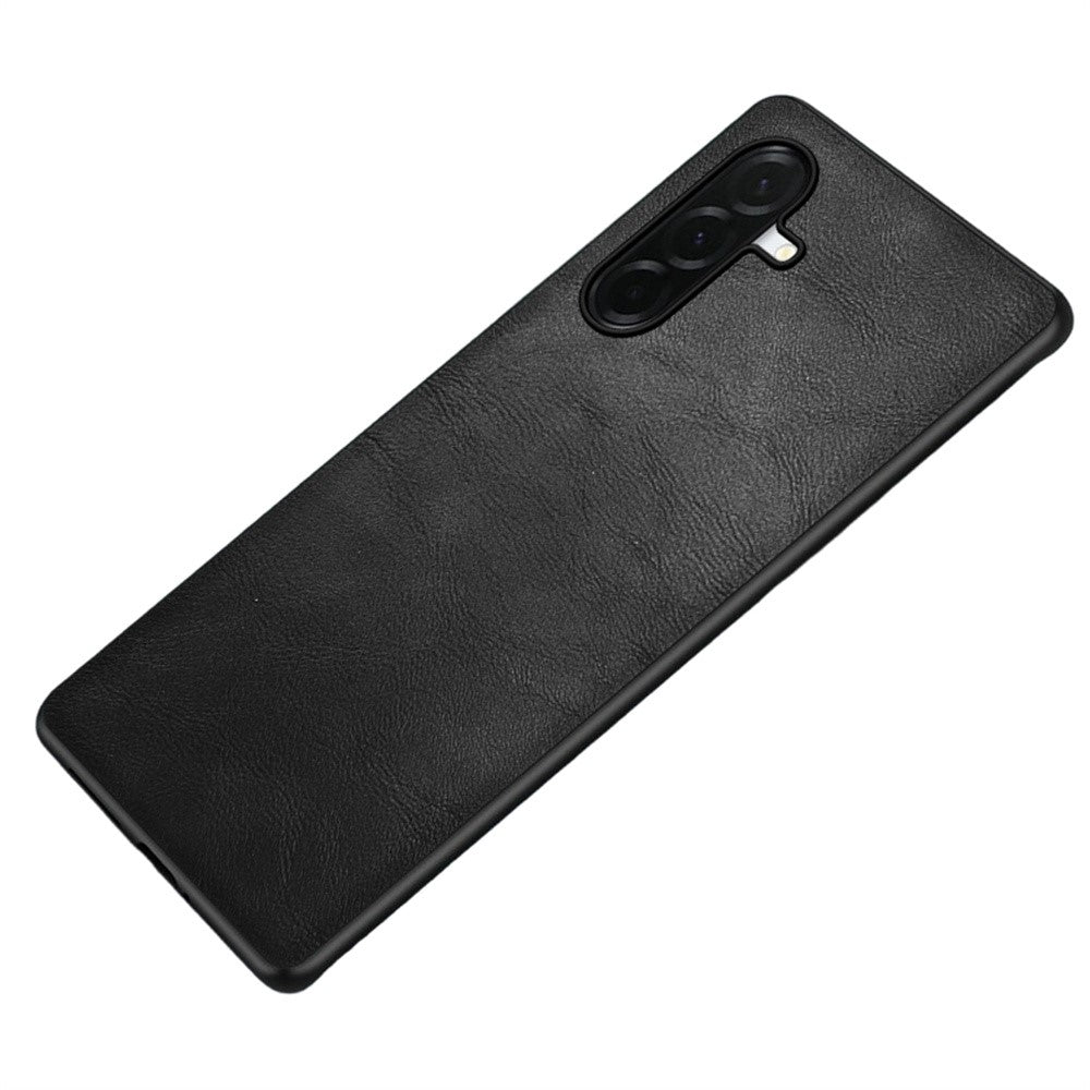 Samsung Galaxy S26-skal Retro Läderbelagd PC + TPU mobilskal