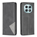 For Xiaomi Poco M8 5G / Redmi Note 15 5G (Global) / 15 4G (Global) Case Card Slots Geometry Imprint Leather Phone Cover