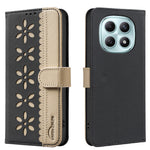BINFEN COLOR For Xiaomi Poco M8 5G / Redmi Note 15 5G (Global) / 15 4G (Global) Leather Case  BF36 Floral Pattern Phone Cover RFID Blocking Wallet Stand