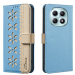 BINFEN COLOR For Xiaomi Poco M8 5G / Redmi Note 15 5G (Global) / 15 4G (Global) Leather Case  BF36 Floral Pattern Phone Cover RFID Blocking Wallet Stand