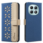 BINFEN COLOR For Xiaomi Poco M8 5G / Redmi Note 15 5G (Global) / 15 4G (Global) Leather Case  BF36 Floral Pattern Phone Cover RFID Blocking Wallet Stand