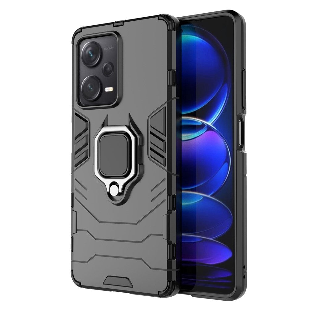 Xiaomi Redmi Note 12 Pro+ 5G Ringhållare Stöd mobilskal Stötsäkert PC+TPU Hybridskal