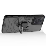 Xiaomi Redmi Note 12 Pro+ 5G Ringhållare Stöd mobilskal Stötsäkert PC+TPU Hybridskal