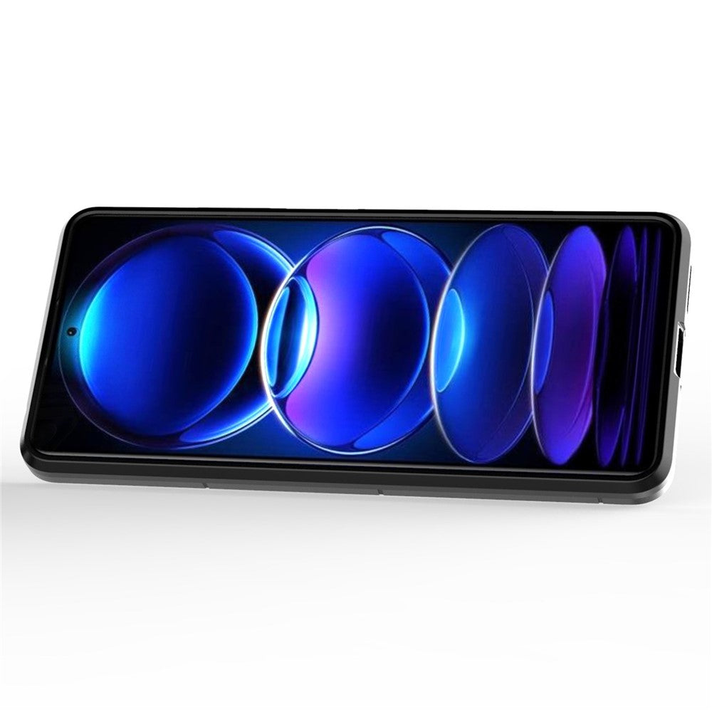 Xiaomi Redmi Note 12 Pro+ 5G Ringhållare Stöd mobilskal Stötsäkert PC+TPU Hybridskal