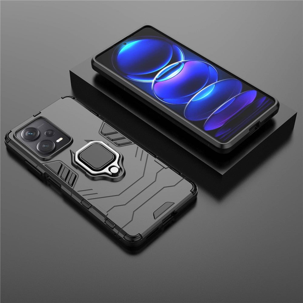 Xiaomi Redmi Note 12 Pro+ 5G Ringhållare Stöd mobilskal Stötsäkert PC+TPU Hybridskal
