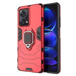 Xiaomi Redmi Note 12 Pro+ 5G Ringhållare Stöd mobilskal Stötsäkert PC+TPU Hybridskal