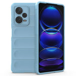 For Xiaomi Redmi Note 12 Pro+ 5G Soft TPU Impact-Resistant Case Rugged Back Anti-Slip Phone Cover