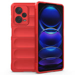 For Xiaomi Redmi Note 12 Pro+ 5G Soft TPU Impact-Resistant Case Rugged Back Anti-Slip Phone Cover