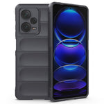 For Xiaomi Redmi Note 12 Pro+ 5G Soft TPU Impact-Resistant Case Rugged Back Anti-Slip Phone Cover